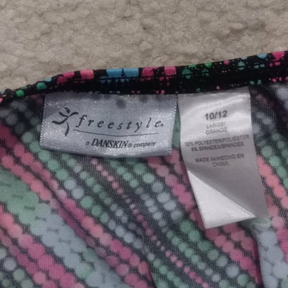 Sparkly Colorful Dance Crop Top - Picture 4 of 4